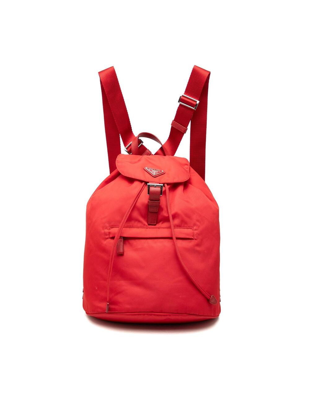 Prada Tessuto Backpack Pre-Loved Red #282741P71B